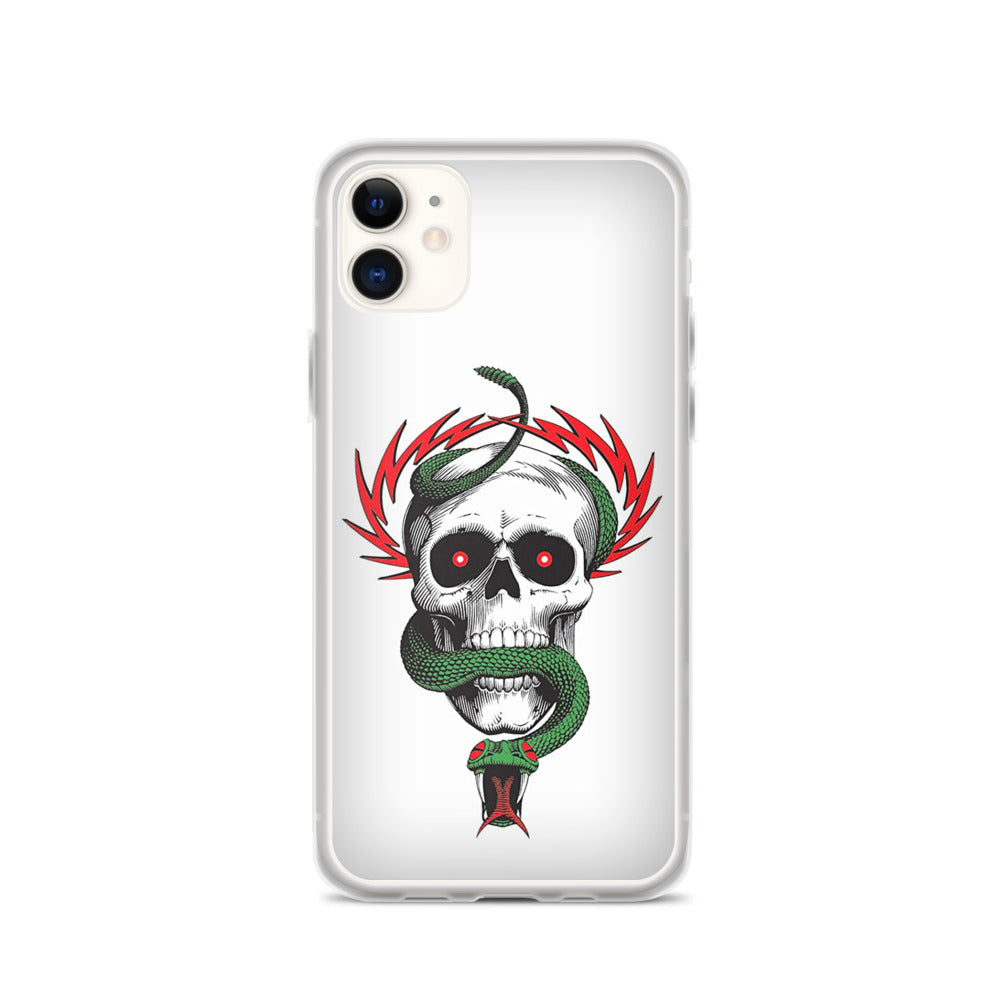 Skull and Snake No.1 iPhone Case