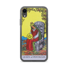 Load image into Gallery viewer, Queen of Pentacles Tarot iPhone Case
